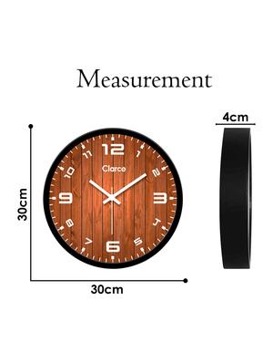 glass wall clock with 1 year warranty and 2 free aa battery - 17146049 - Standard Image - 6