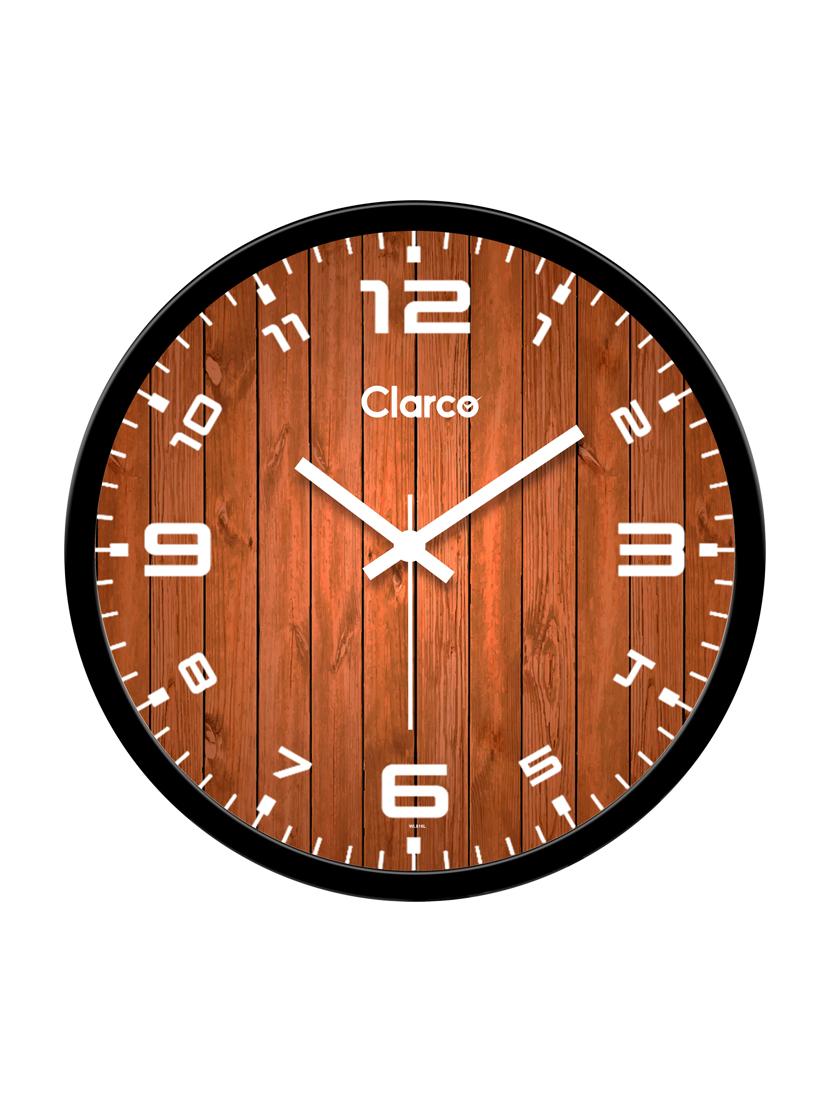glass wall clock with 1 year warranty and 2 free aa battery - 17146049 - Zoom Image - 3