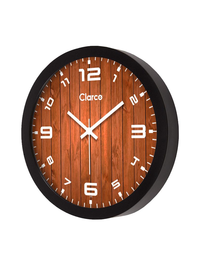 glass wall clock with 1 year warranty and 2 free aa battery - 17146049 - Zoom Image - 4