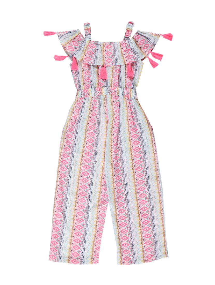 pink polyester full length jumpsuit twin sets & jump suit - 17146168 - Zoom Image - 2