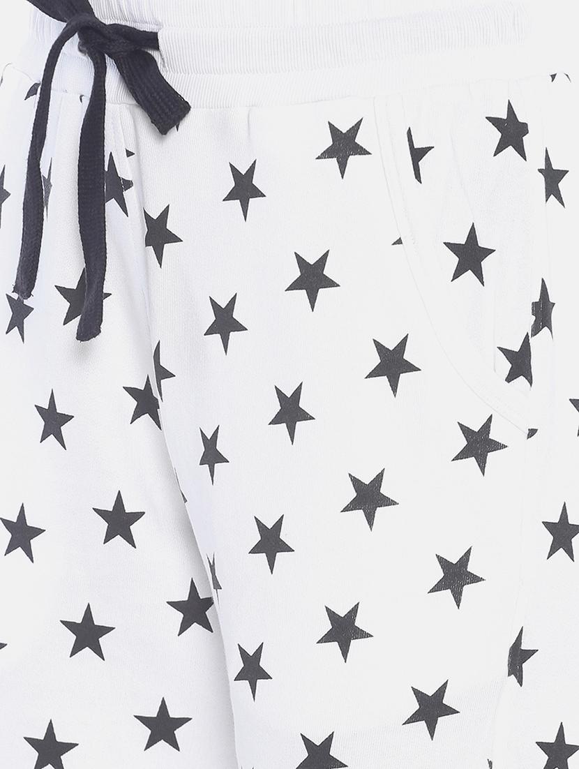 drawstring waist star print track pant - 17146228 - Zoom Image - 5