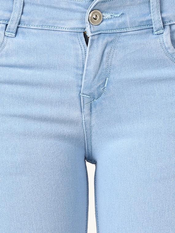 side tape mid rise jeans - 17146241 - Zoom Image - 5