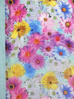 floral printed saree with blouse - 17146310 - Standard Image - 5