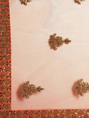 pastel embroidered saree with blouse - 17146647 - Standard Image - 4