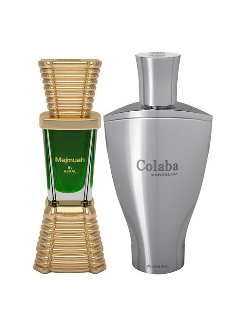 ajmal majmua cp 10ml for unisex and colaba mukhallat cp 14ml for unisex + 2 parfum testers free - 17146884 - Standard Image - 1