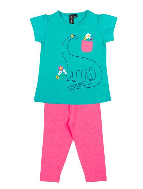 green cotton regular tee - 17147393 - Standard Image - 1