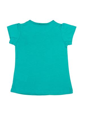 green cotton regular tee - 17147393 - Standard Image - 3