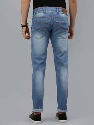 light blue washed denim jeans - 17147409 - Standard Image - 3