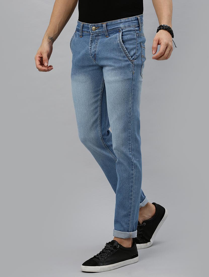 light blue washed denim jeans - 17147409 - Zoom Image - 2