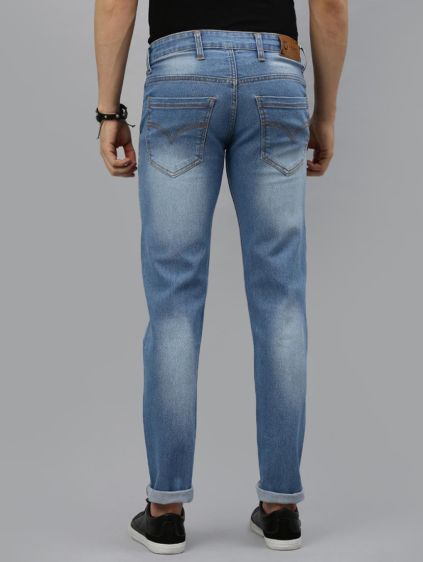 light blue washed denim jeans - 17147409 - Zoom Image - 3