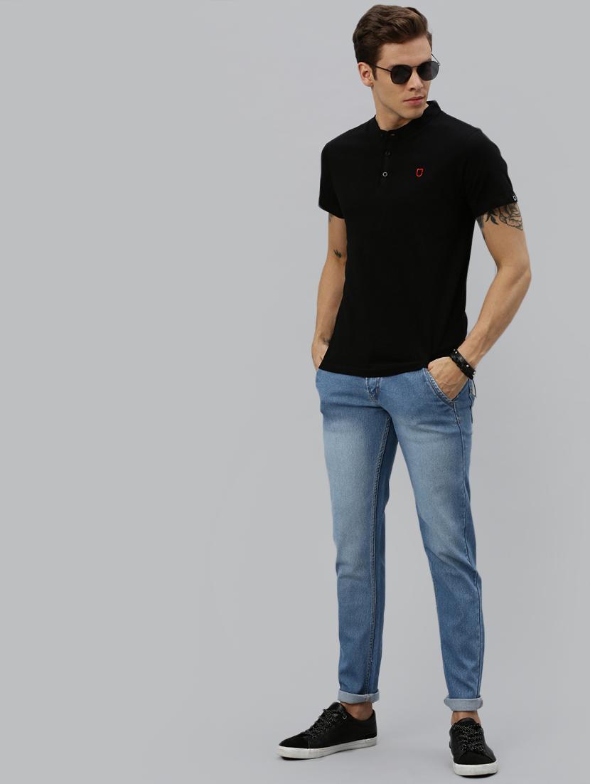 light blue washed denim jeans - 17147409 - Zoom Image - 4