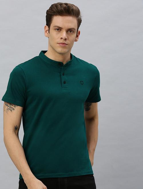 green solid t-shirt - 17147412 - Standard Image - 1