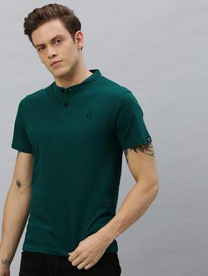 green solid t-shirt - 17147412 - Standard Image - 2