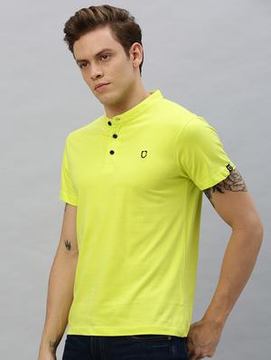 yellow solid t-shirt - 17147413 - Standard Image - 2