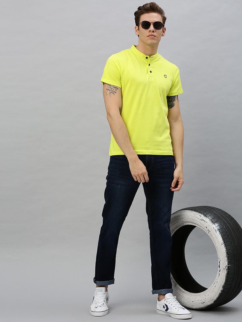yellow solid t-shirt - 17147413 - Zoom Image - 4