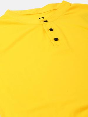 yellow solid t-shirt - 17147414 - Standard Image - 5