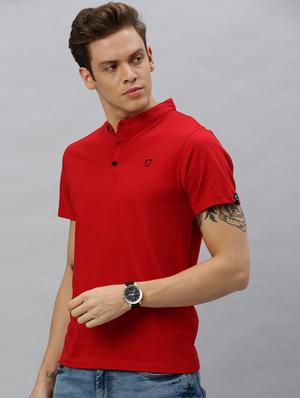 red solid t-shirt - 17147418 - Standard Image - 2