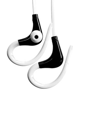 white silicon headphone - 17148114 - Standard Image - 3