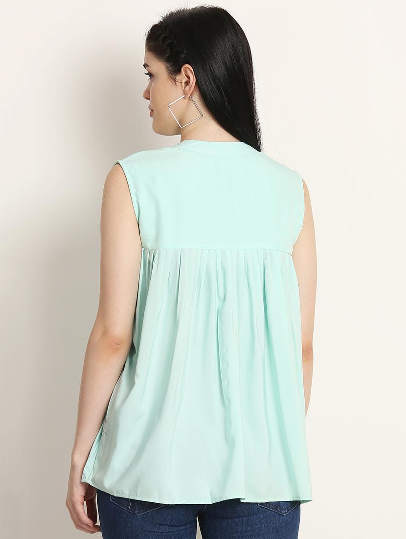 purist blue gathered tunic - 17148448 - Zoom Image - 3