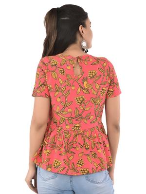 boat neck peplum top - 17148575 - Standard Image - 3