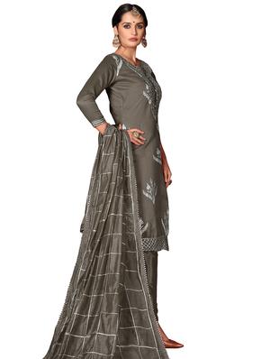 churidaar semi-stitched suit - 17148617 - Standard Image - 2