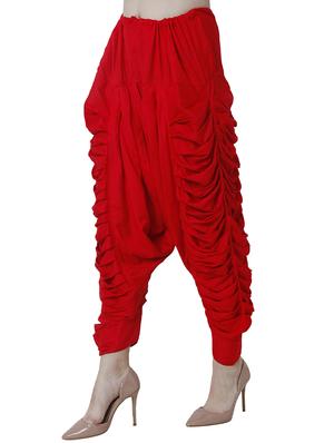 red rayon salwar salwars - 17149083 - Standard Image - 2