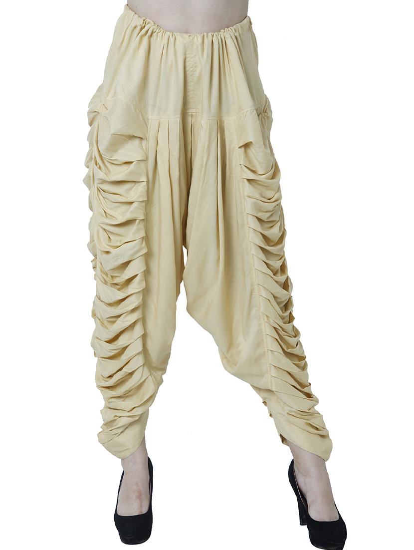 beige rayon salwar salwars - 17149085 - Zoom Image - 1