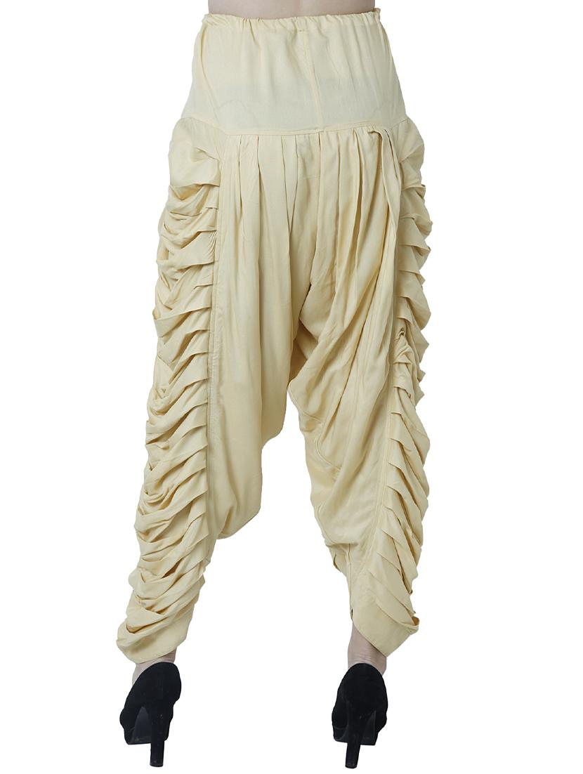 beige rayon salwar salwars - 17149085 - Zoom Image - 3
