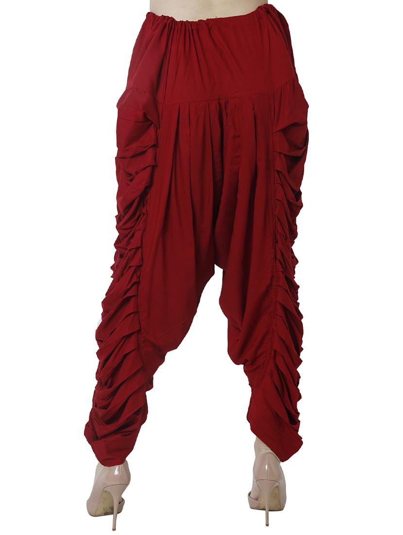 red rayon salwar salwars - 17149086 - Zoom Image - 3