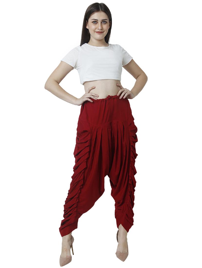 red rayon salwar salwars - 17149086 - Zoom Image - 4