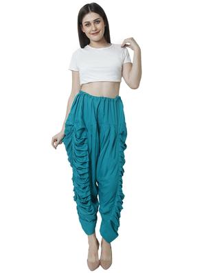 blue rayon salwar salwars - 17149087 - Standard Image - 4