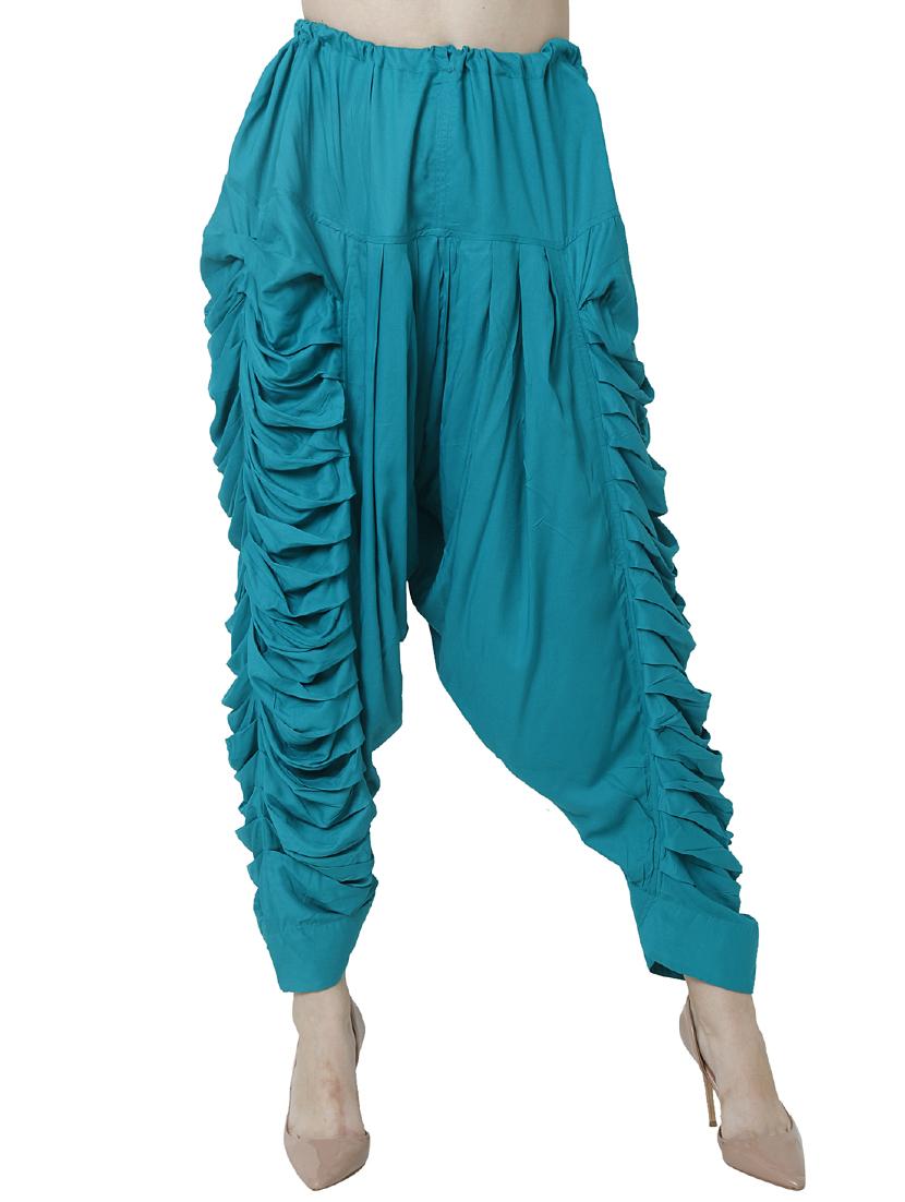 blue rayon salwar salwars - 17149087 - Zoom Image - 1