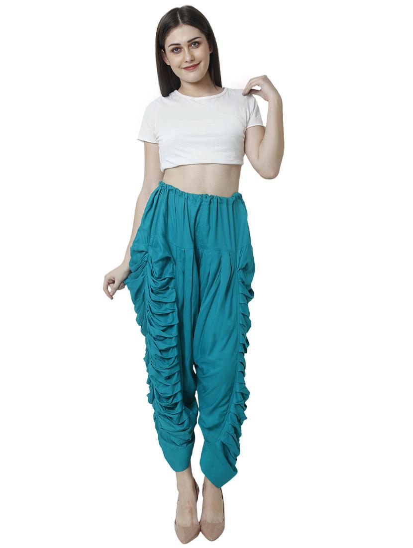 blue rayon salwar salwars - 17149087 - Zoom Image - 4
