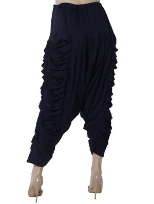 blue rayon salwar salwars - 17149088 - Standard Image - 3