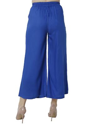 high rise solid palazzo - 17149103 - Standard Image - 3