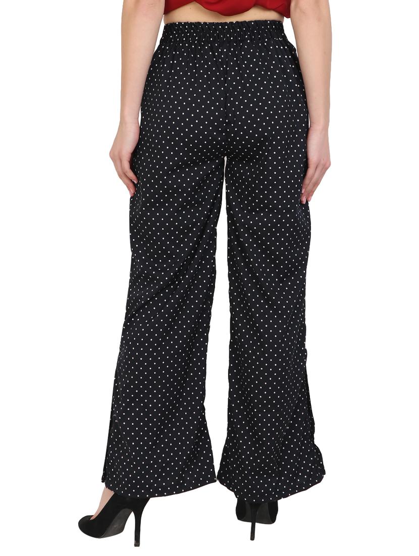 high rise polka dot palazzo - 17149110 - Zoom Image - 3