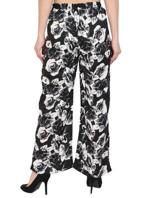 high rise floral palazzo - 17149112 - Standard Image - 3