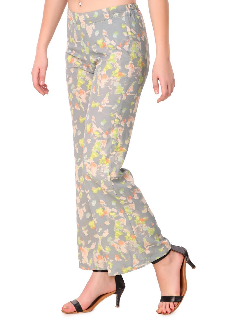 mid rise flat front trouser - 17149164 - Zoom Image - 2