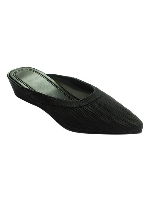 black resin mules casual shoes - 17149253 - Standard Image - 1