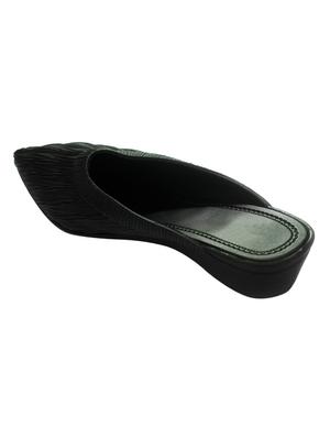 black resin mules casual shoes - 17149253 - Standard Image - 3