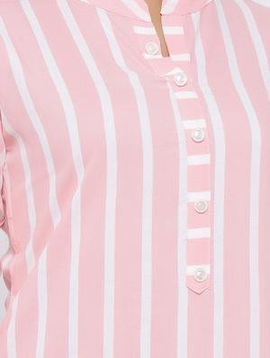 striped kurta palazzo set - 17149412 - Standard Image - 4