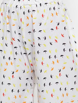 white crepe palazzos - 17149866 - Standard Image - 5