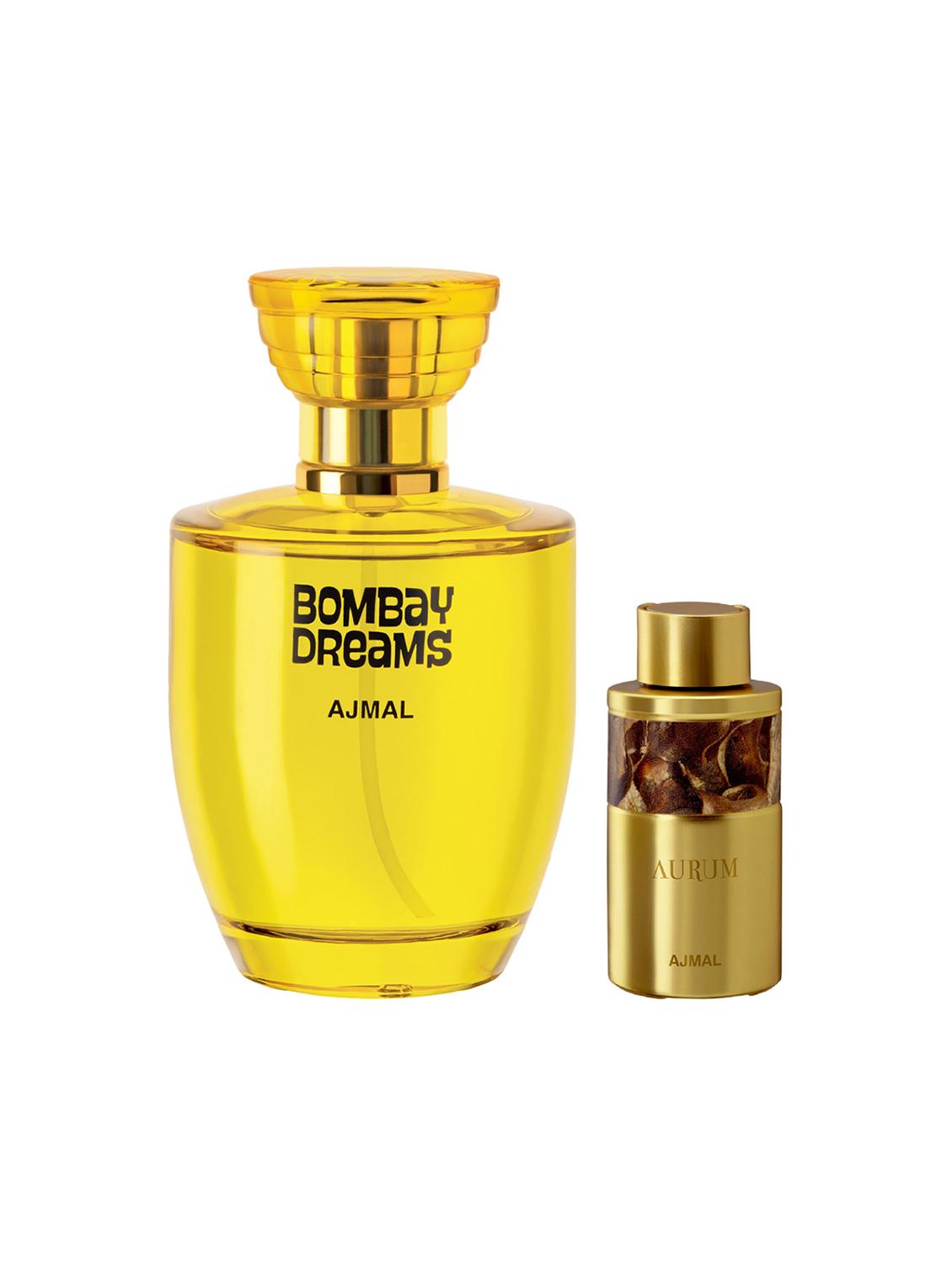 ajmal bombay dreams edp 100ml for women and aurum concentrated oil alcohol-free attar 10ml for women + 2 parfum testers free - 17149955 - Zoom Image - 1