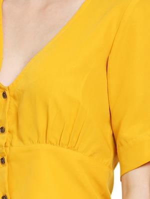 tie knot sleeves crop top - 17150742 - Standard Image - 5