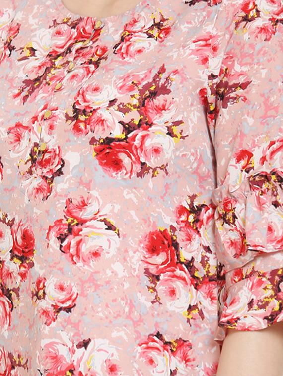 layered bell sleeves top - 17150748 - Zoom Image - 5