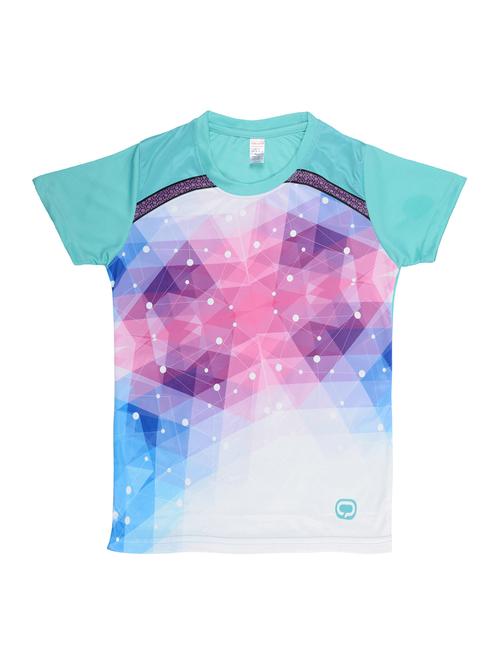 blue polyester tshirt - 17151146 - Standard Image - 1