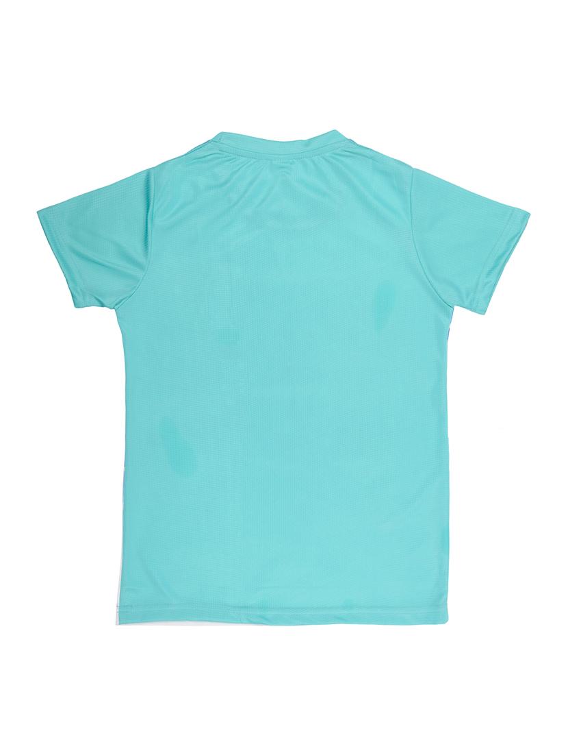 blue polyester tshirt - 17151146 - Zoom Image - 2