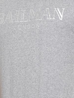 grey chest print t-shirt - 17151173 - Standard Image - 5