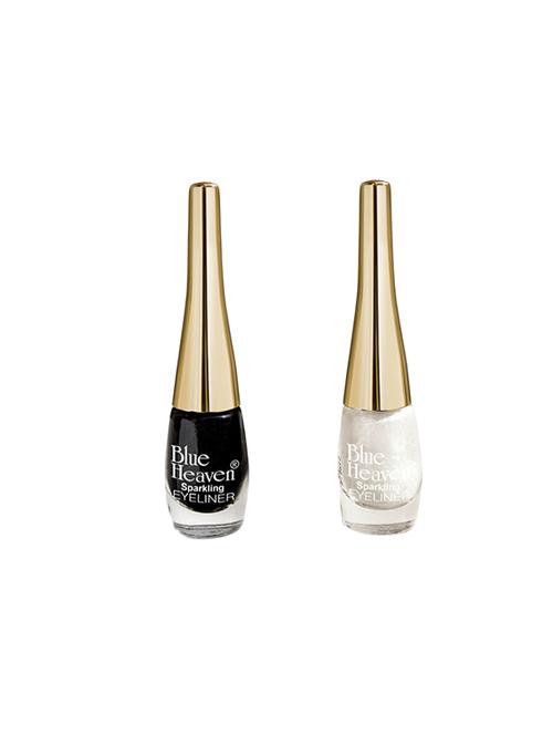blue heaven pack of 2 sparkling eyeliner shade(black,white) - 17151594 - Standard Image - 1