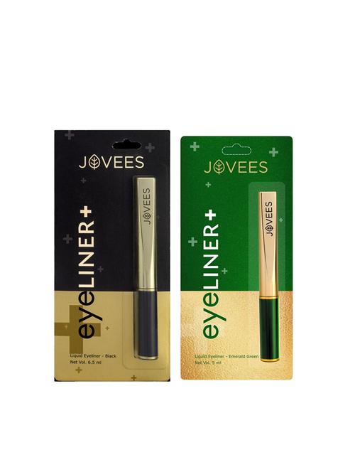 jovees herbal pack of 2 liquid eyeliner(black,green) - 17151623 - Standard Image - 1